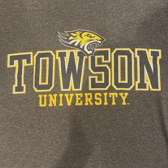 Towson University Tshirt Small Gray Jansport - Picture 2 of 7